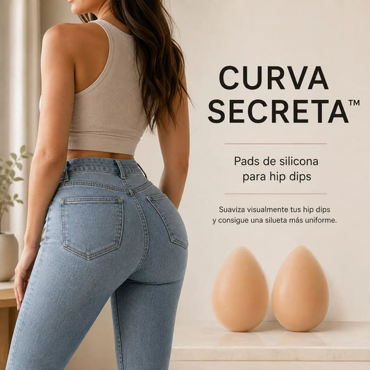 CURVA SECRETA™ — Pads de silicona para hip dips