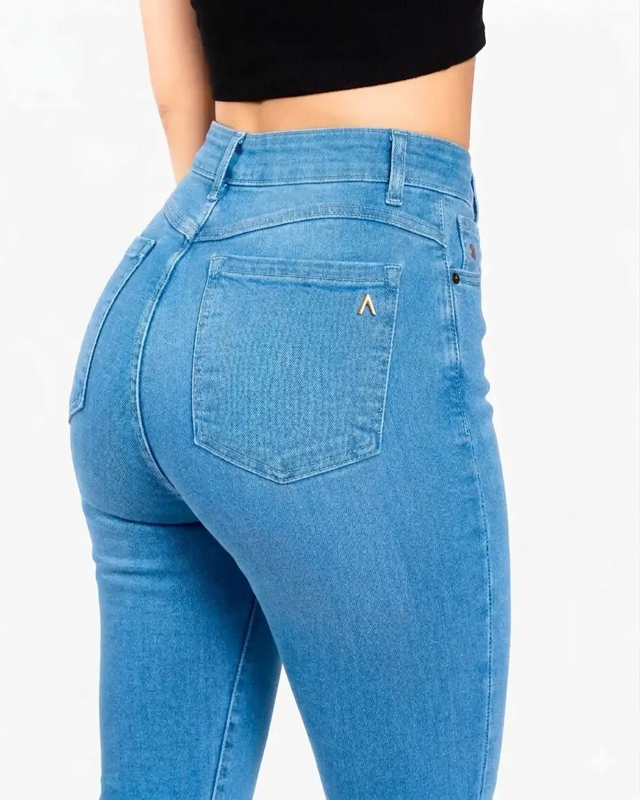 Skinny Jeans Efecto Cirujia + Realce 🍑