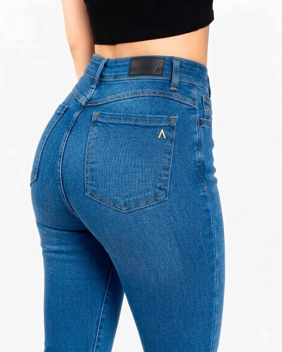 Skinny Jeans Efecto Cirujia + Realce 🍑
